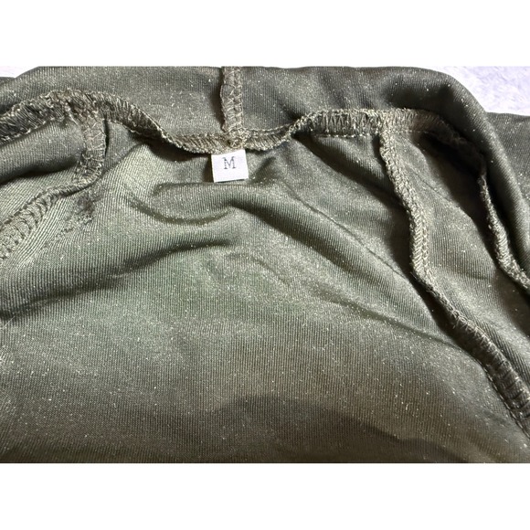 Sinastar Green Velvet Hooded Medieval Fantasy Costume Dress with Gold Trim M - Picture 10 of 14